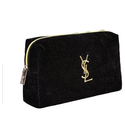 ysl cosmetic bag|ysl makeup pouch.